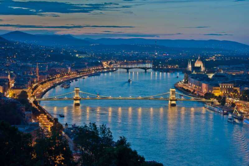 Budapest bei Nacht